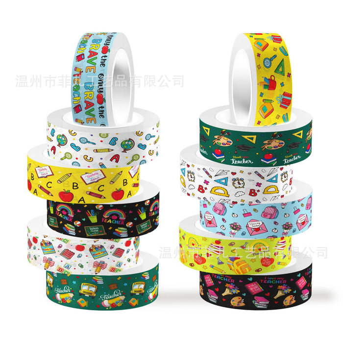 12 Roll Washi Tape Set ZH095