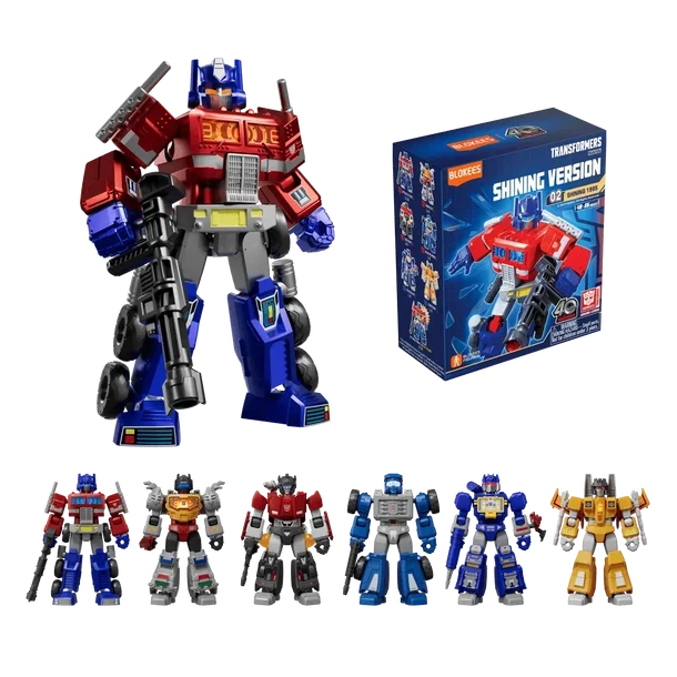 4" Transformers Shining Version 02 1985 Figures
