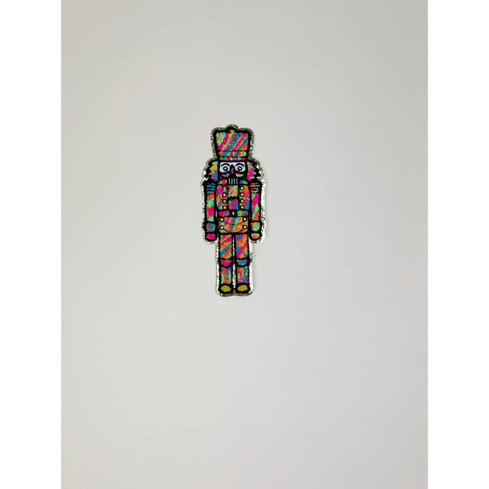Chenille Nutcracker Patch