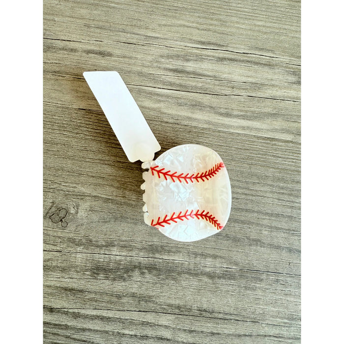 Baseball Hair Clip