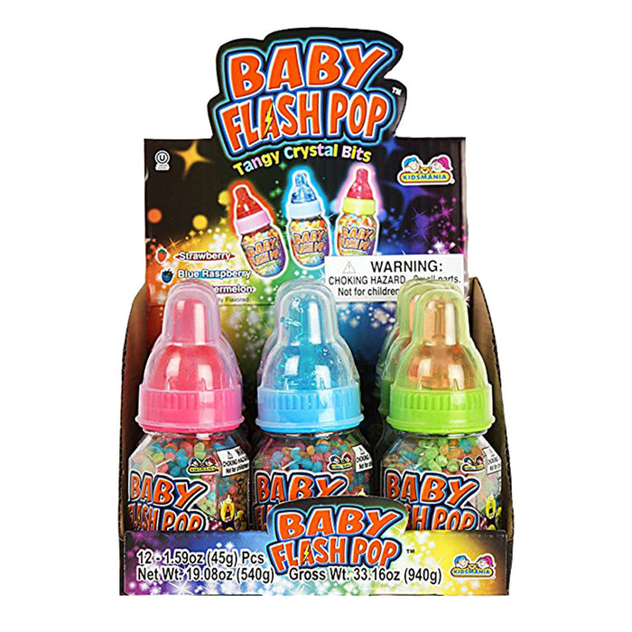 Baby Flash Pop Flavor Crystal - 12ct