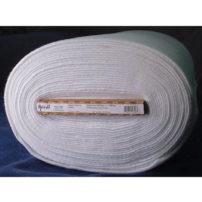 Bosal Sew In Batting Polyester Fleece 45" White #326