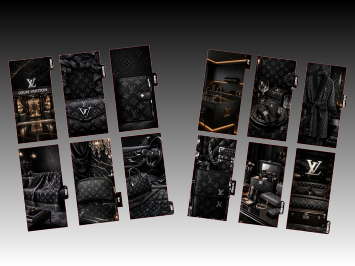 Cash Envelopes | L Black Eclipse | 12 month set