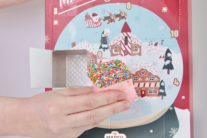 Christmas Marshmallow Advent Calendar