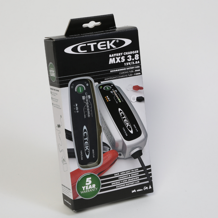 CTEK XS3.8 12v 7 Step Battery Charger