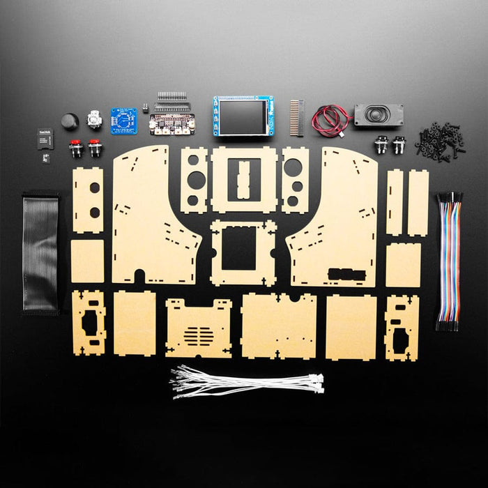 Cupcade: the Raspberry Pi-Powered Micro Arcade Cabinet Kit (Rev 3) by Adafruit - The Pi Hut