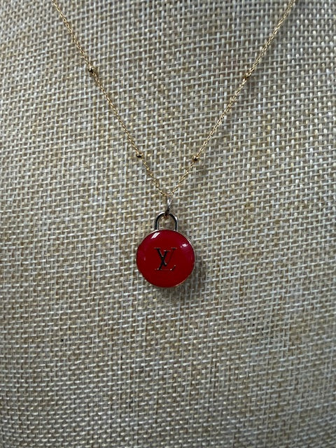 Dainty LV Necklace
