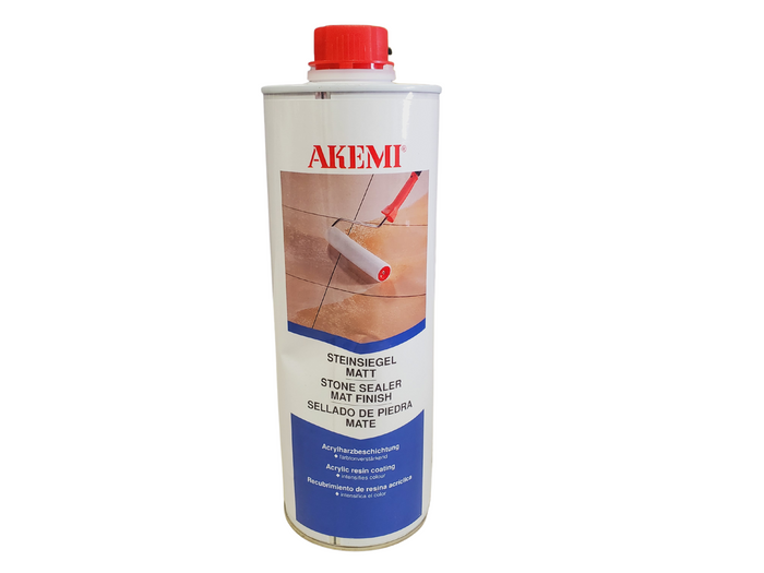 Damaged - Stone Sealer Matte Finish - 1 Liter-Akemi-Atlas Preservation