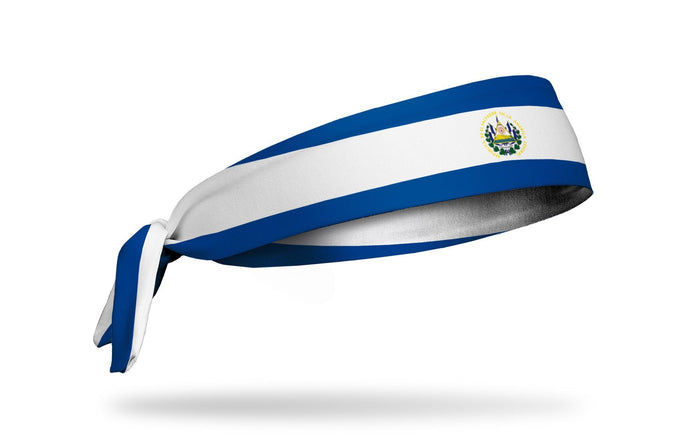 El Salvador Flag Flex Tie Headband - View 2
