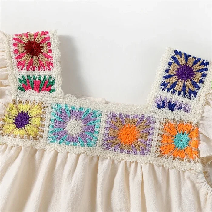 ESTHER Crochet Romper