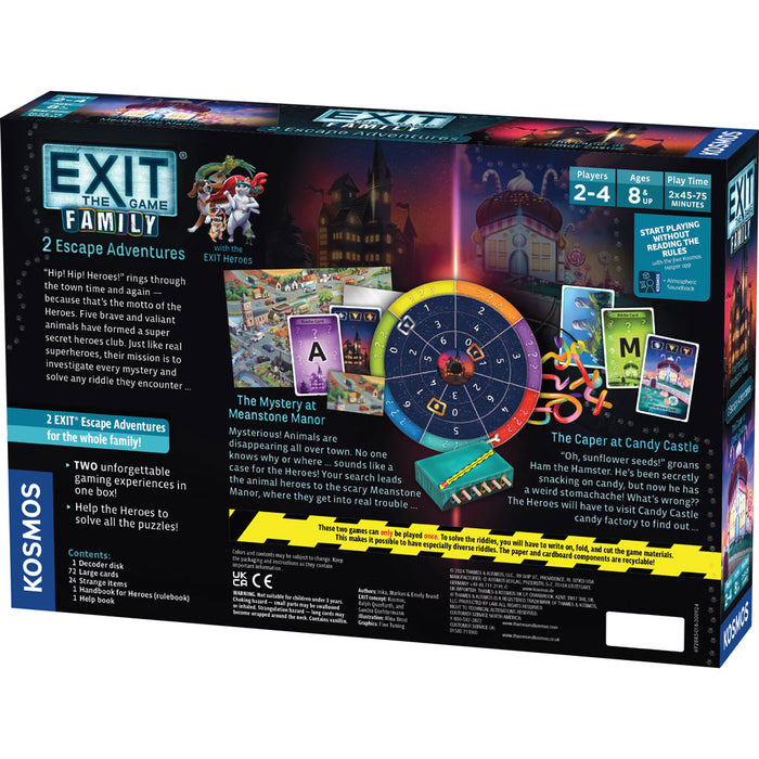 EXIT: The Game - Family - 2 Escape Adventures Games Thames & Kosmos
