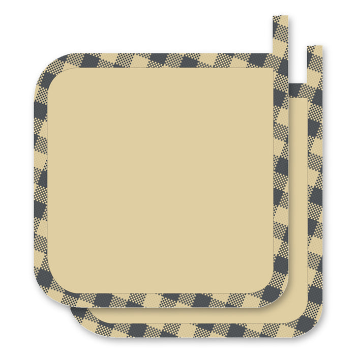 Fabric Waterstone Pot Holder Set, Set of 2, Beige