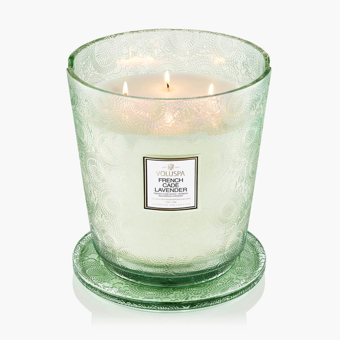 French Cade Lavender - 5 Wick Hearth Candle