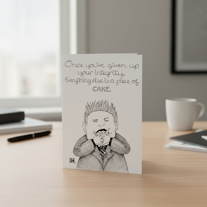 Given Up Integrity Engeldark Card