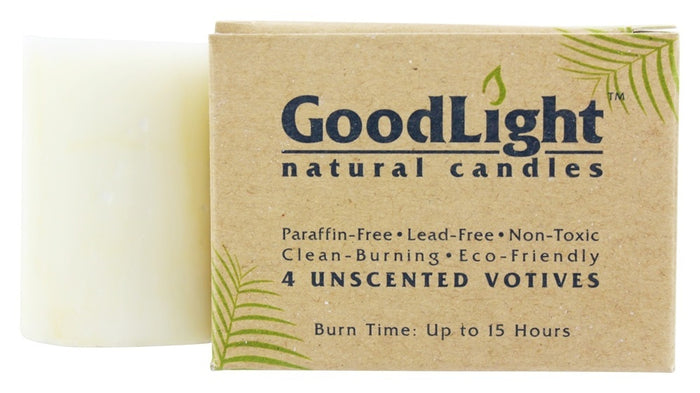 GoodLight Unscented Votive Candles