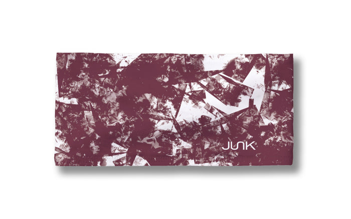 Gridiron Maroon White Big Bang Lite Headband - View 3
