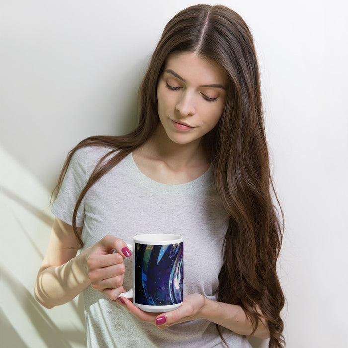Inception White glossy mug