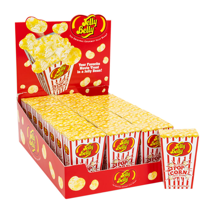 Jelly Belly Buttered Popcorn Box Jelly Beans - 24ct