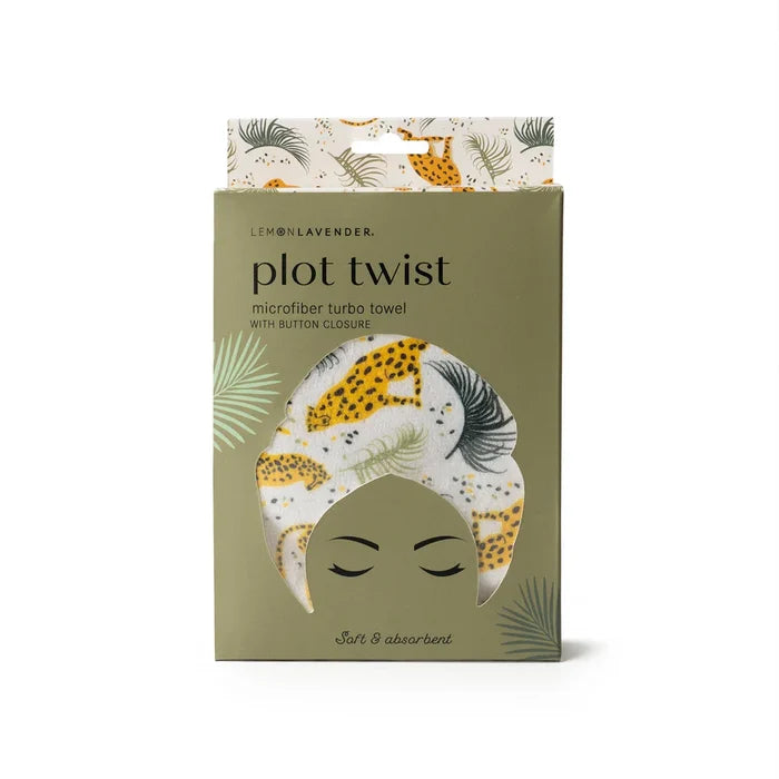 Lemon Lavender Plot Twist Turbo Towel NEW Assortment