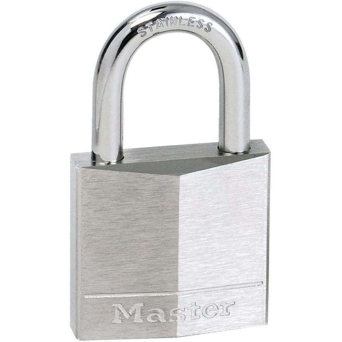 Master Padlock 40mm Wide Body S/Steel Shackle
