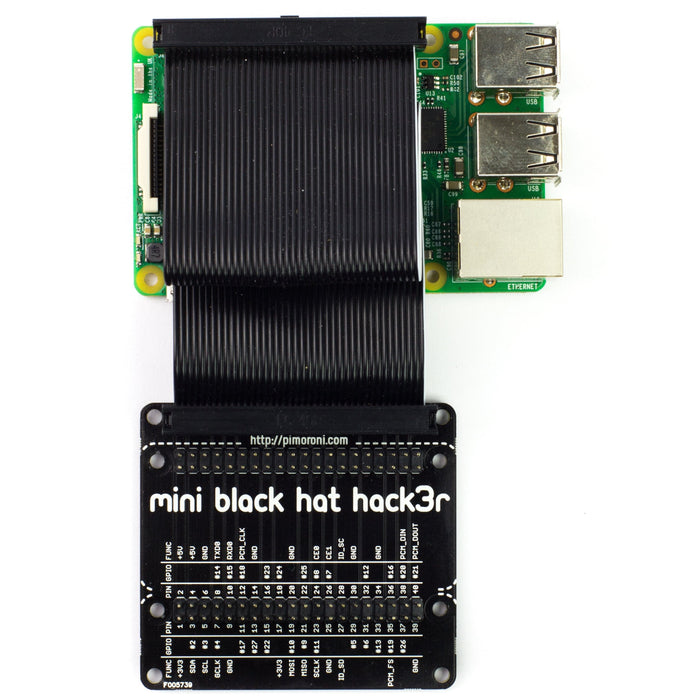 Mini Black HAT Hack3r by Pimoroni - The Pi Hut