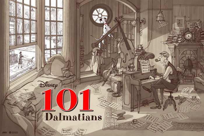 Mondo X Cyclops Print Works Print #04: 101 Dalmations