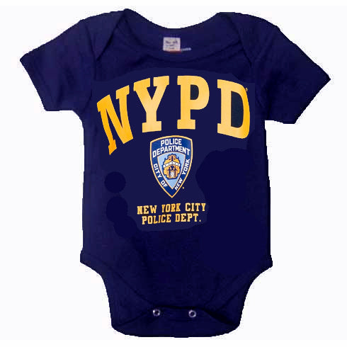 NYPD Navy Onesie