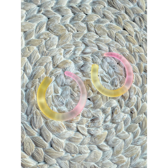 Ombre Acrylic Hoop