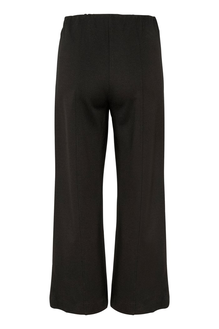 Part Two IlissaPW PA Trousers in Dark Black – slim fit stretch trousers with comfortable viscose blend available at Dotique