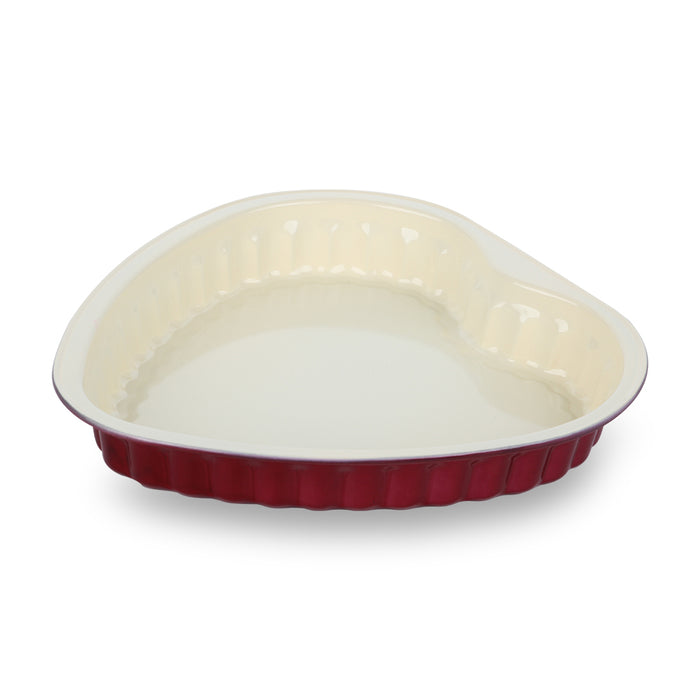 Patisserie Heart Tart Pan, 25cm