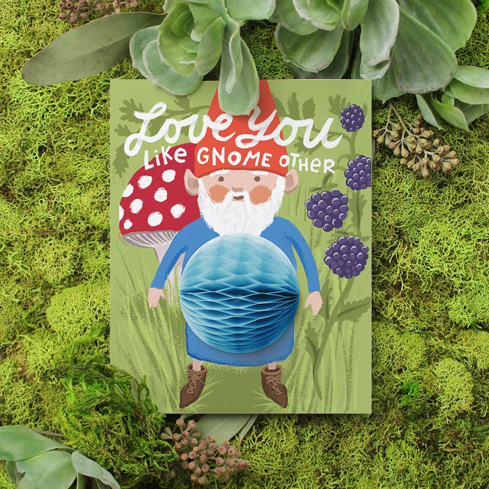 Pop-up Gnome Love & Friendship Card