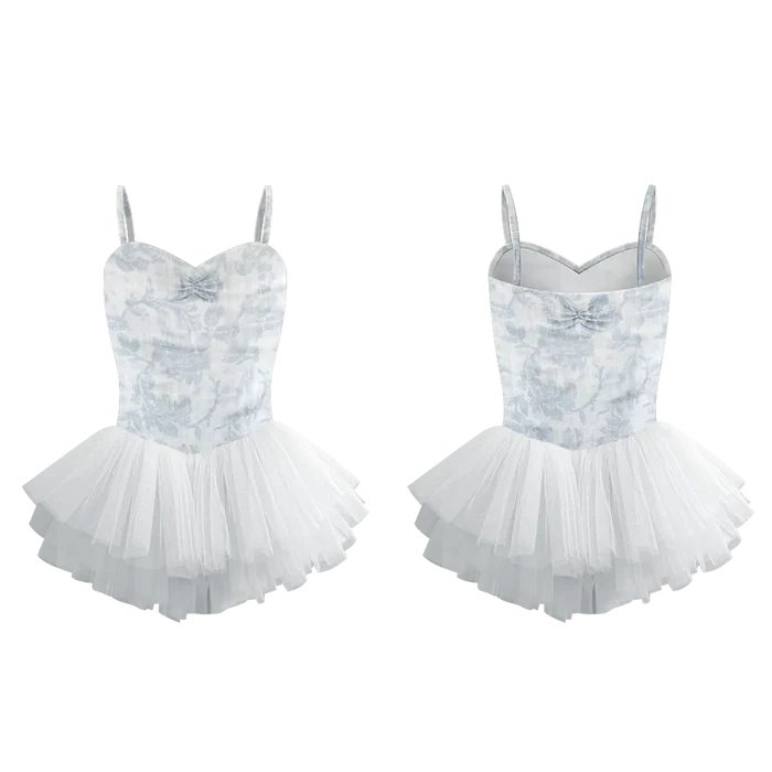 R0128G Scarlette Tutu Leotard