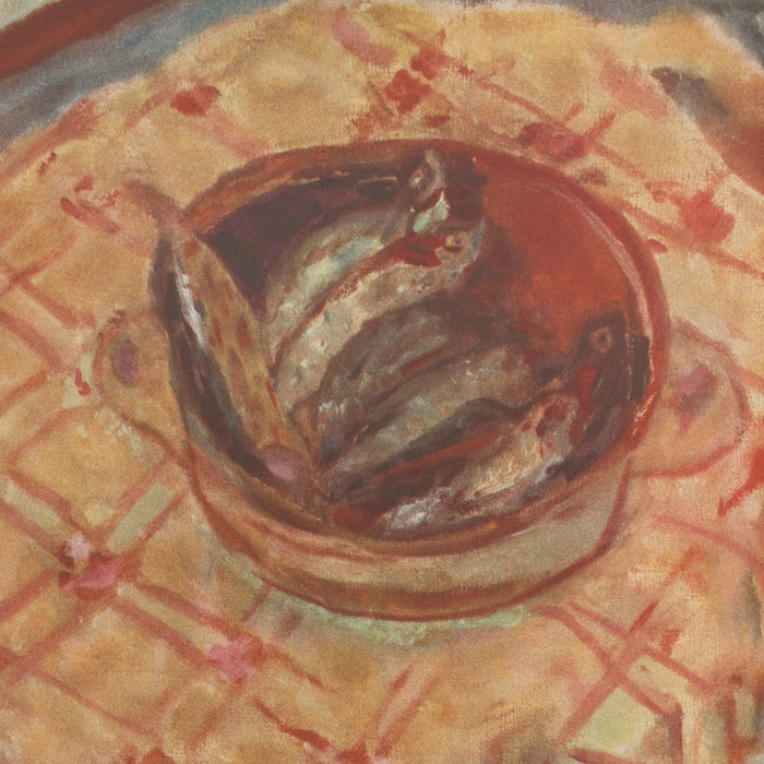 Rare Vintage 1944 Bonnard Still Life “Poissons” French Art Print