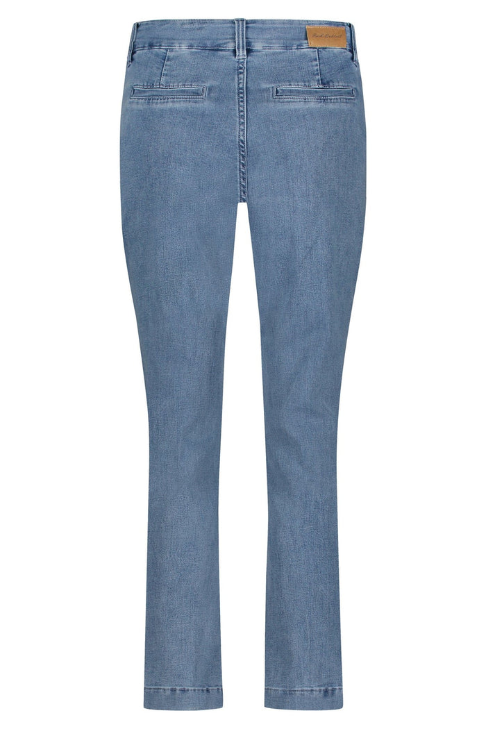 Red Button SRB4439 Diana Crop Denim Trousers Light Stone - Dotique