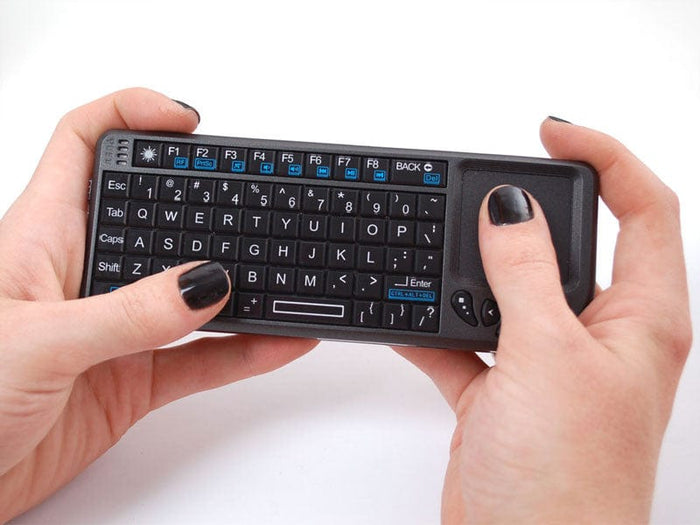 Rii Miniature Wireless USB Keyboard with Touchpad by Rii - The Pi Hut