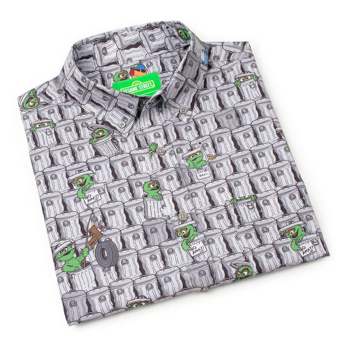 RSVLTS Sesame Street Short Sleeve Shirt Sesame Street "Scram!" – KUNUFLEX Short Sleeve Shirt Sesame Street "Scram!" – KUNUFLEX Short Sleeve Shirt