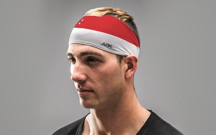 Singapore Flag Headband - View 4