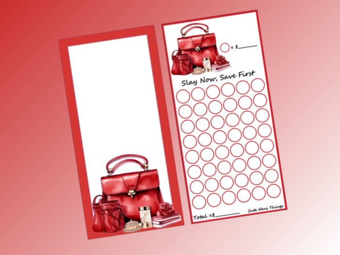 Slay Now, Save First | Savings Insert & Envelope Bundle | Pick Your Budget