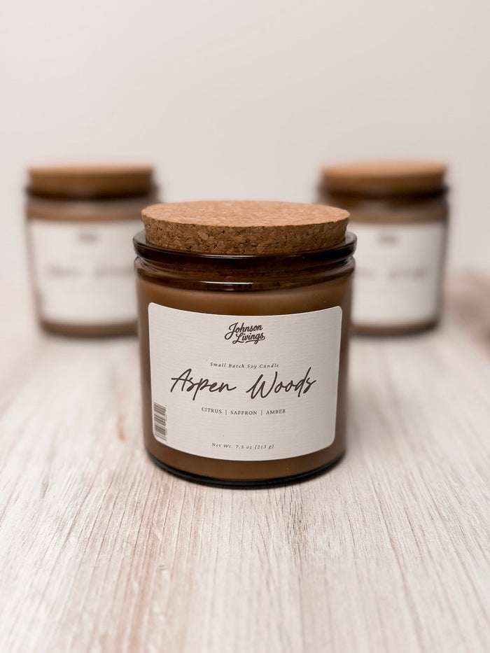 Soy Wax Candle | Aspen Woods