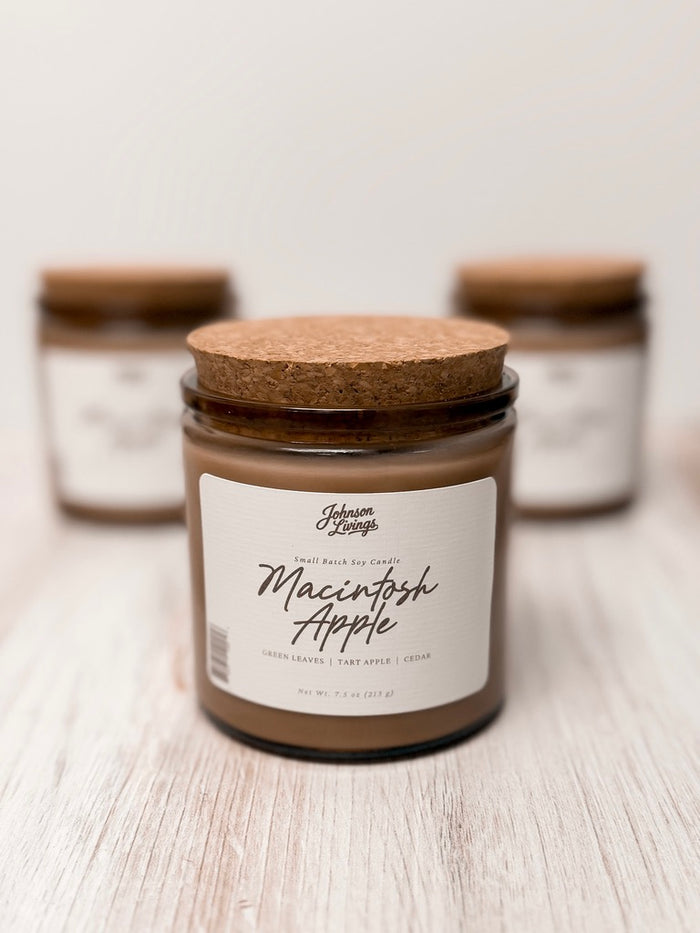 Soy Wax Candle | Macintosh Apple