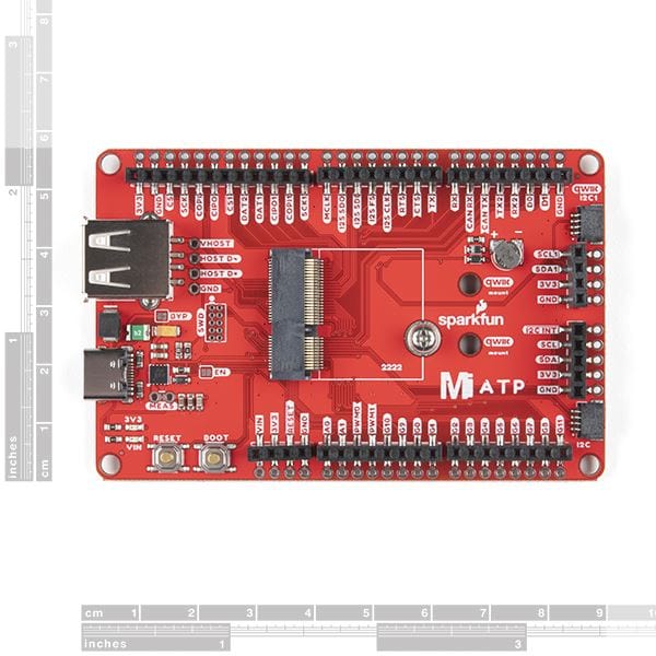 SparkFun MicroMod ATP Carrier Board by Sparkfun - The Pi Hut