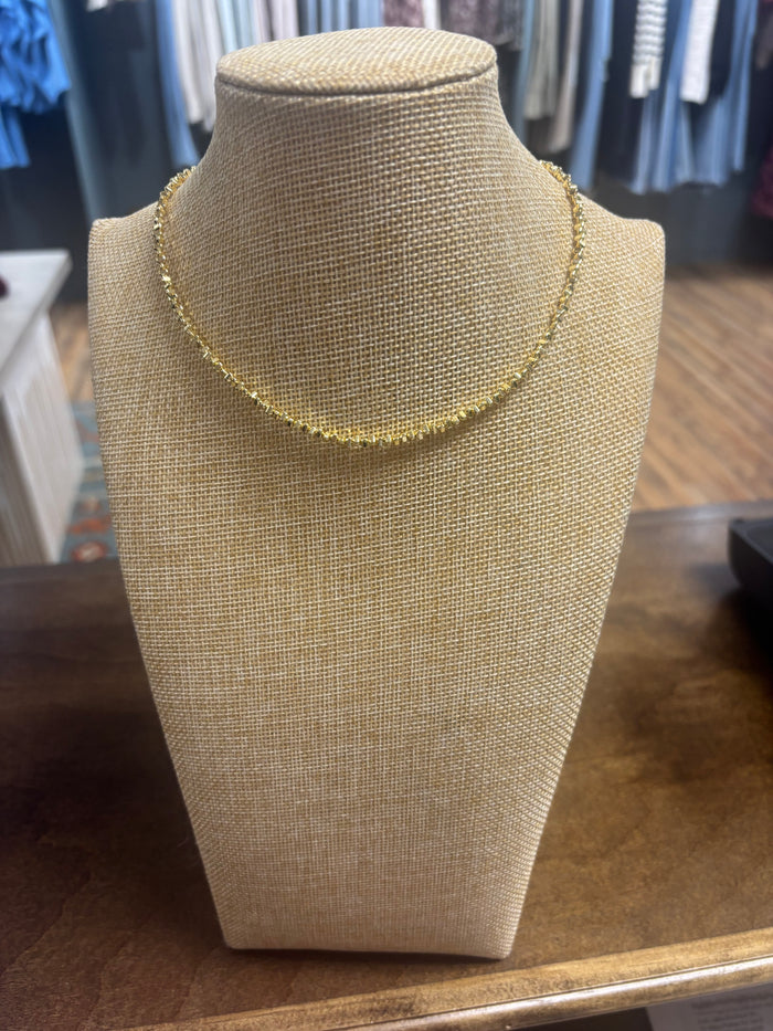 square beaded necklace