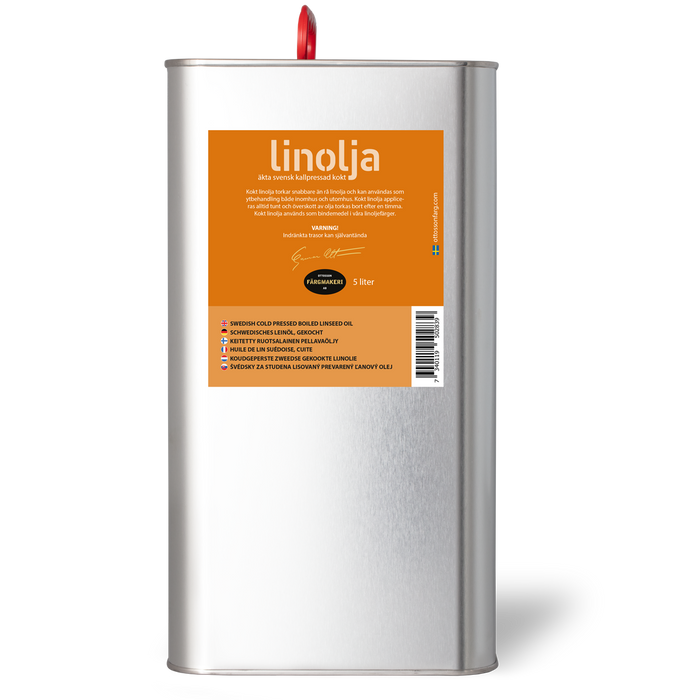 Swedish Cold Pressed Boiled Linseed Oil-Ottosson Färgmakeri-Atlas Preservation