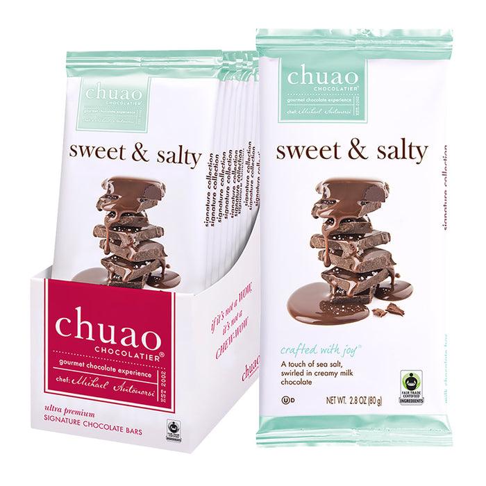 Sweet & Salty Chuao Bars - 12ct