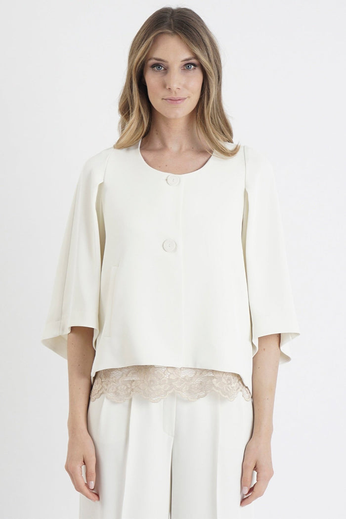 Ten Ways To Be T6055114277 Perseo Beige Jacket - Dotique
