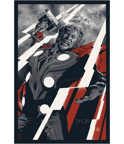 The Avengers Thor Variant Martin Ansin poster