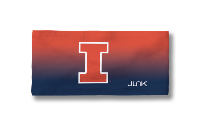 University of Illinois: Gradient Big Bang Lite Headband - View 3