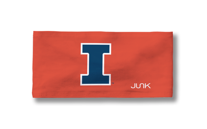 University of Illinois: Logo Orange Big Bang Lite Headband - View 3