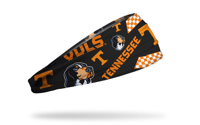University of Tennessee: Overload Gray Big Bang Lite Headband - View 2