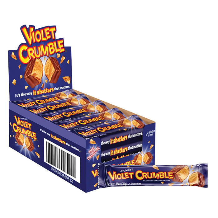 Violet Crumble Milk Chocolate Candy Bar - 20 Count